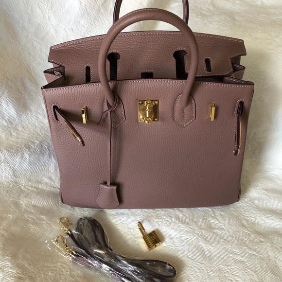 Taupe Handbag Tote - Picture 7 of 8